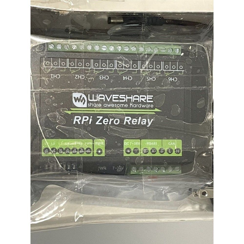 waveshare Industrial 6-CH Relay Module for Raspberry Pi Zero/Zero W/Zero WH - Picture 5 of 5